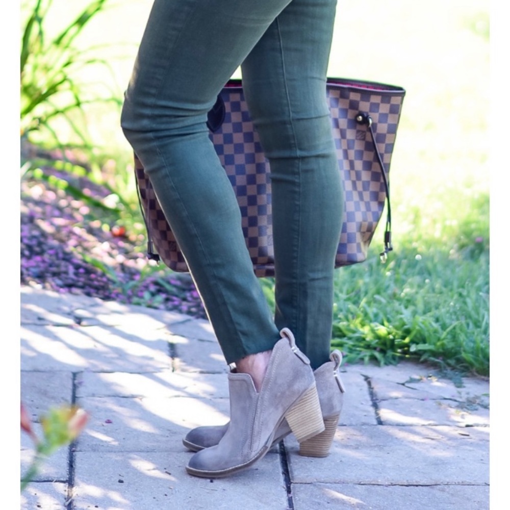 Jeffrey Campbell suede booties